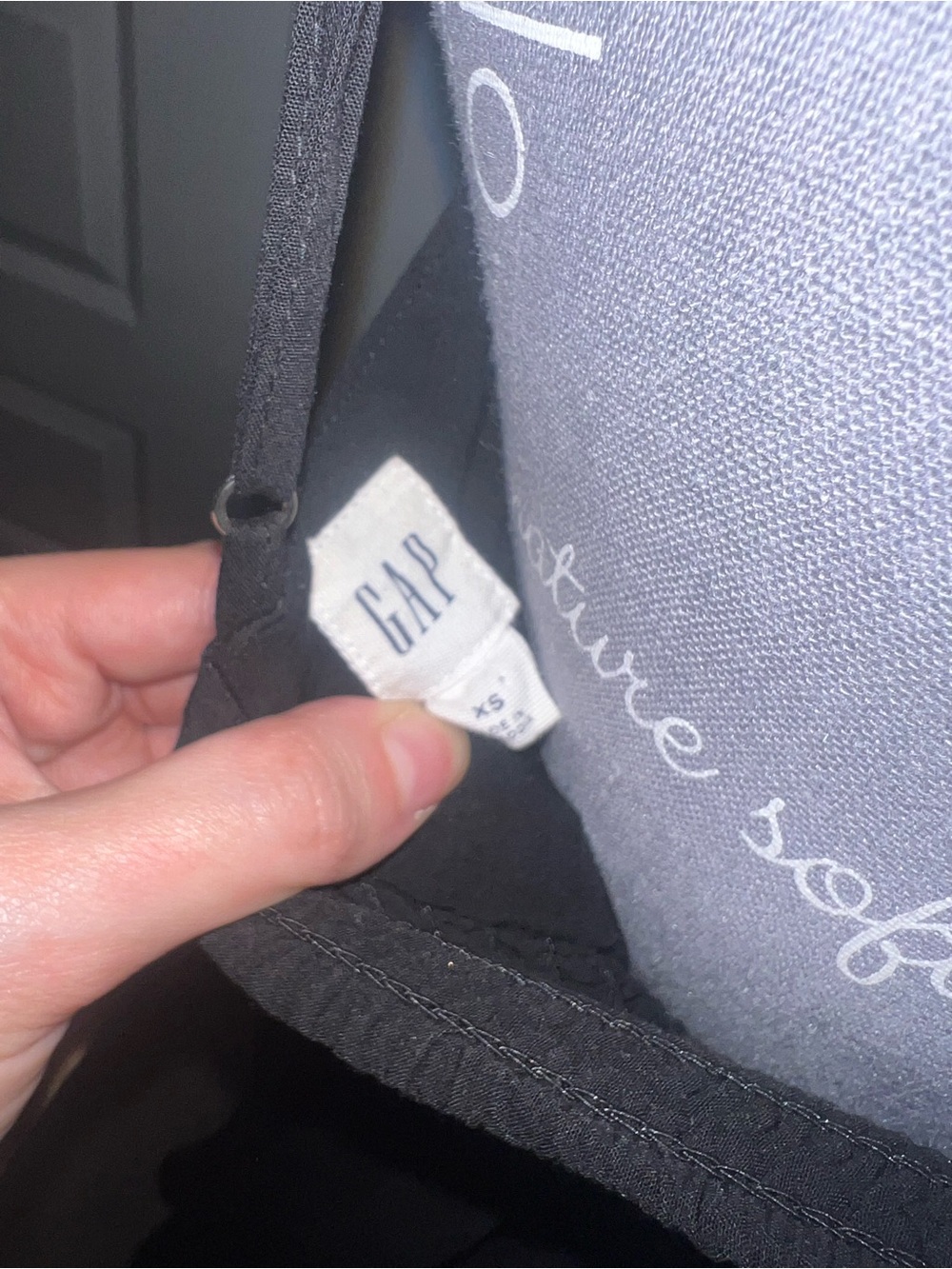 GAP Black Spaghetti-Strap Dress - Picture 5 of 5